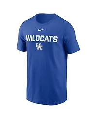 Nike Men's Royal Kentucky Wildcats Campus 2-Hit T-Shirt