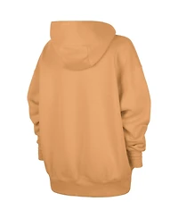 Nike Women's Light Orange Wnba Logo woman Phoenix Fleece Pullover Hoodie