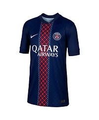 Nike Big Boys and Girls Navy Paris Saint-Germain 2025/26 Home Replica Jersey