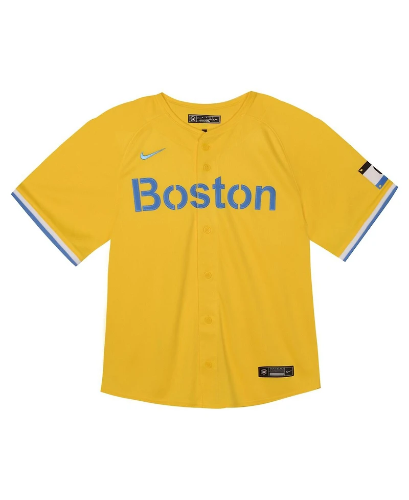 Nike Toddler Gold Boston Red Sox City Connect Limited Jersey