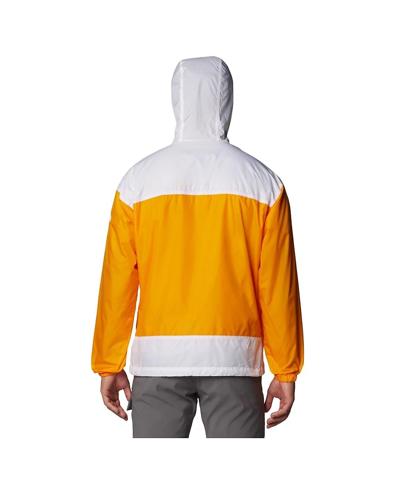 Columbia Men's Tennessee Orange Volunteers Flash Challenger Ii Omni-Shade Full-Zip Hoodie Windbreaker Jacket