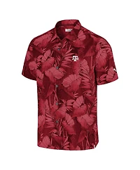 Tommy Bahama Men's Maroon Texas A&M Aggies Coast Nuevo Fronds Button-Up Shirt