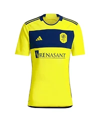 Adidas Men's Hany Mukhtar Yellow Nashville Sc 2024 The 615 Kit Replica Player Jersey