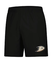Fanatics Men's Black Anaheim Ducks Tech Training Shorts