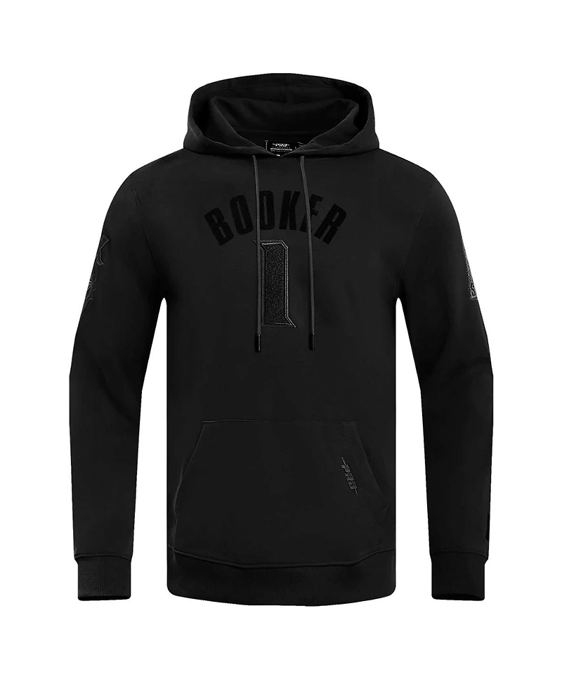 Pro Standard Men's Devin Booker Black Phoenix Suns Triple Tonal Player Pullover Hoodie