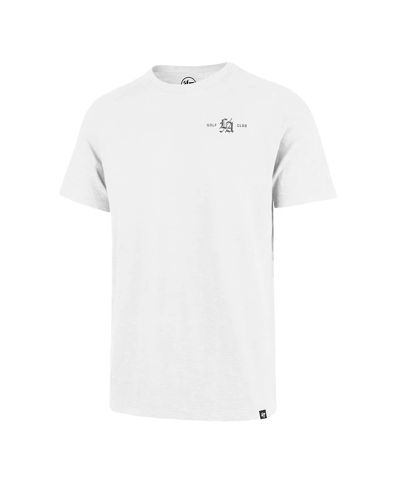 '47 Brand Men's White Tgl Los Angeles Golf Club Backer Scrum T-Shirt