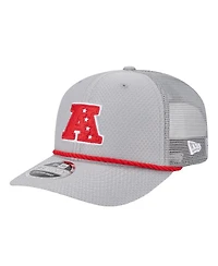 New Era Men's Gray Jacksonville Jaguars 2025 Pro Bowl 9SEVENTY Stretch-Snap Hat