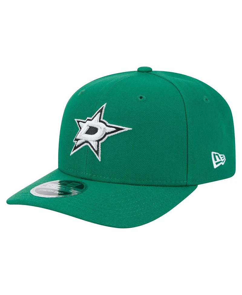 New Era Men's Kelly Green Dallas Stars Logo Basic 9SEVENTY Adjustable Hat