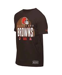 New Era Men's Brown Cleveland Browns 2025 Nfl Training Camp T-Shirt