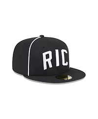 New Era Men's Black Richmond Flying Squirrels Theme Nights 59FIFTY Fitted Hat