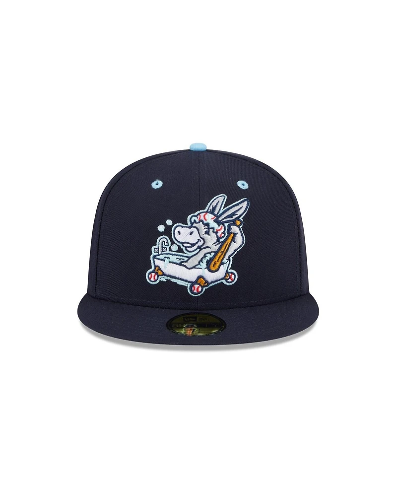 New Era Men's Navy Binghamton Rumble Ponies Theme Nights 59FIFTY Fitted Hat