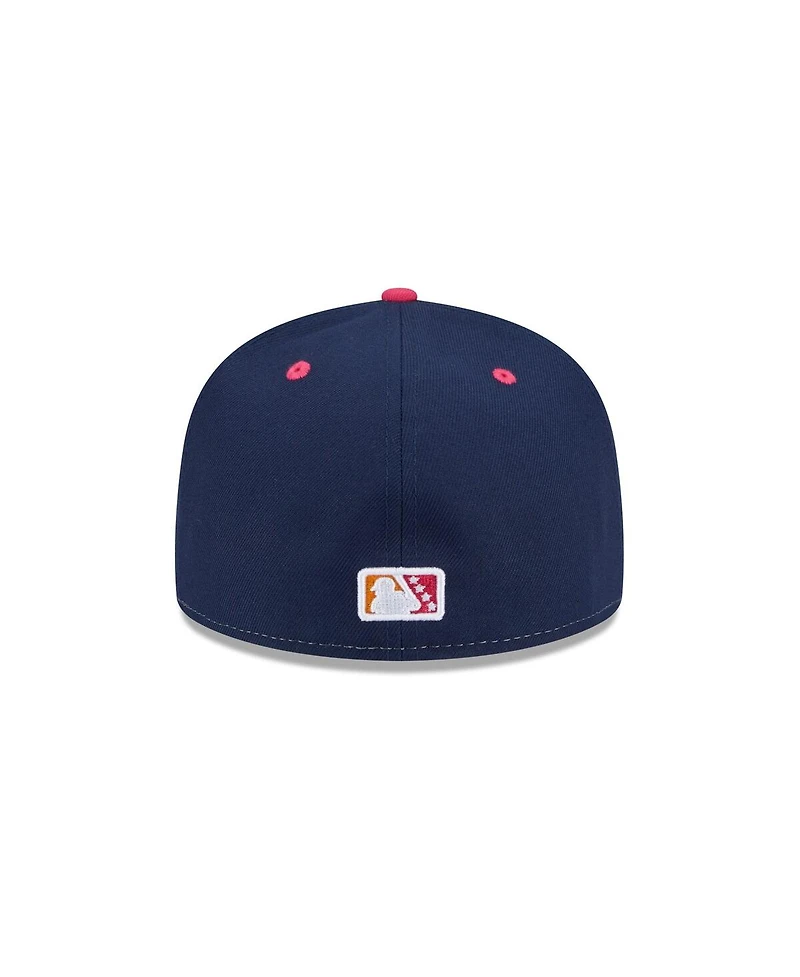 New Era Men's Gold Asheville Tourists Theme Nights 59FIFTY Fitted Hat