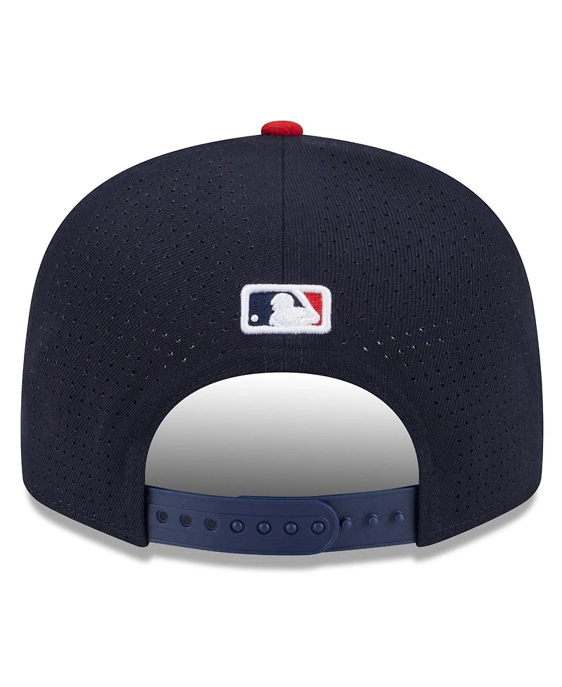 New Era Men's Navy/Red Houston Astros 2025 Mlb All-Star Game Workout Side Patch 9FIFTY Snapback Hat