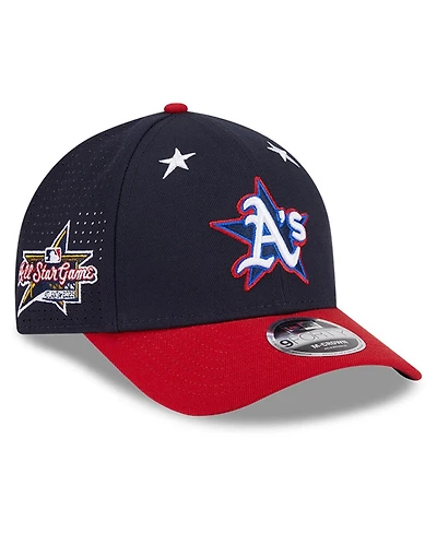 New Era Men's Navy/Red Athletics 2025 Mlb All-Star Game Workout 9FORTY M-Crown Adjustable Hat