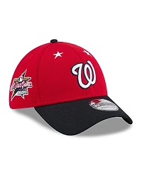 New Era Men's Red/Navy Washington Nationals 2025 Mlb All-Star Game 39THIRTY Flex Hat