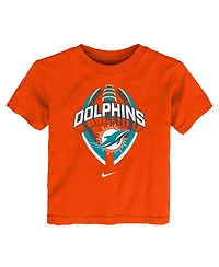 Nike Toddler Orange Miami Dolphins Icon Legend T-Shirt
