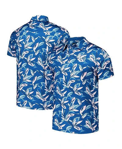 Flomotion Men's Navy Wm Phoenix Open Birds of Paradise Polo Shirt