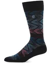 Perry Ellis Portfolio Men's Herringbone Socks