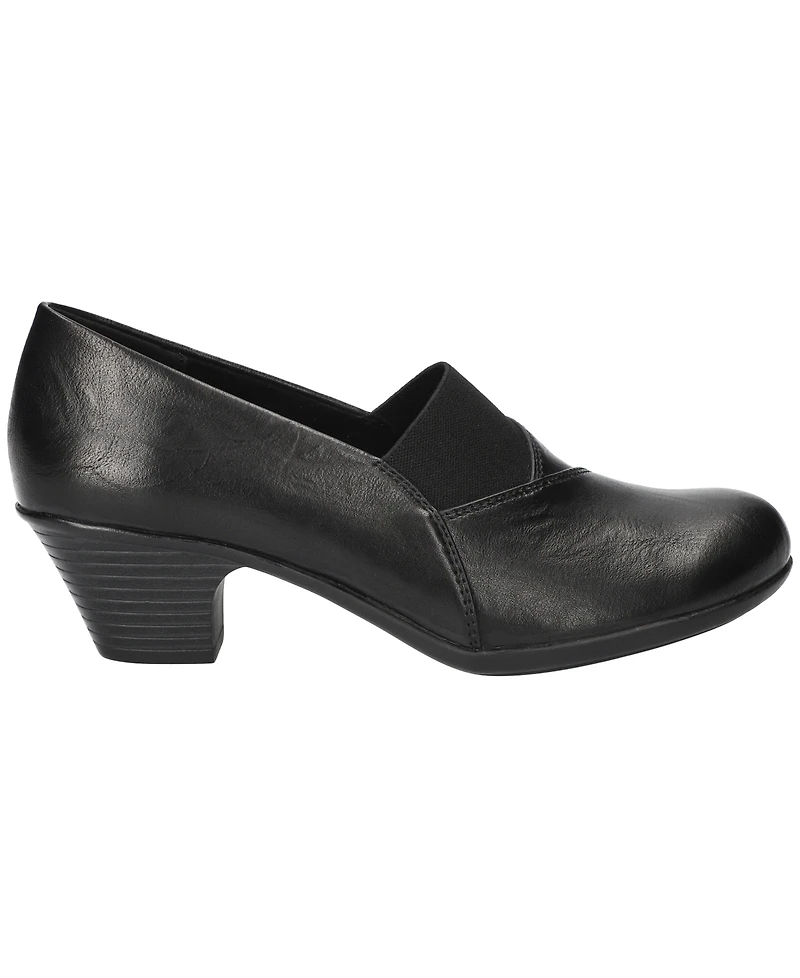 Easy Street Women's Fondly Block-Heel Slip-On Shooties