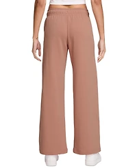 Nike Women's Sportswear Club Fleece Mid-Rise Wide-Leg Sweatpants