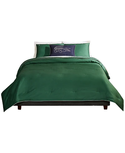 Lacoste Tiebreak Solid 3-Pc. Comforter Set