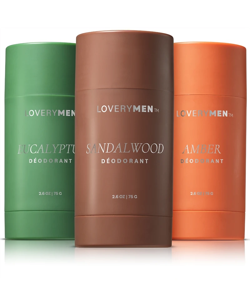 Lovery 3-Pc. Deodorant Stick Set
