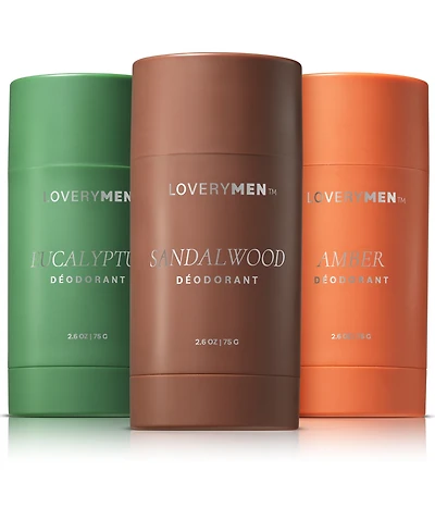 Lovery 3-Pc. Deodorant Stick Set