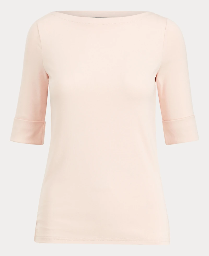 Lauren Ralph Stretch Boatneck Top