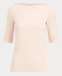 Lauren Ralph Stretch Boatneck Top