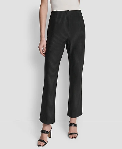 Dkny Women's Mid-Rise Pinstripe Pants