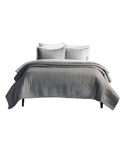 Lacoste Logo Cotton 3-Pc. Quilt Set