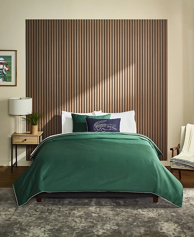 Lacoste Tiebreak Cotton 2-Pc. Duvet Cover Set, Twin