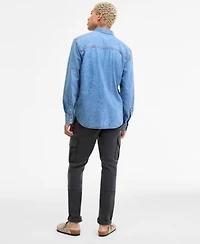 Sun Stone Mens Marshall Western Shirt Ford Bronco Ride Regular Fit Graphic T Shirt Morrison Straight Tapered Fit Garment Dyed Cargo Pants Macys Exclusive
