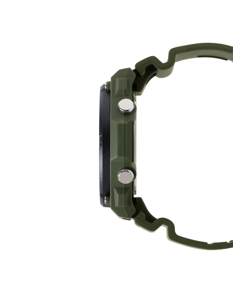 Casio Men's Analog Green Resin Watch, 52.5mm