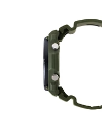 Casio Men's Analog Green Resin Watch, 52.5mm
