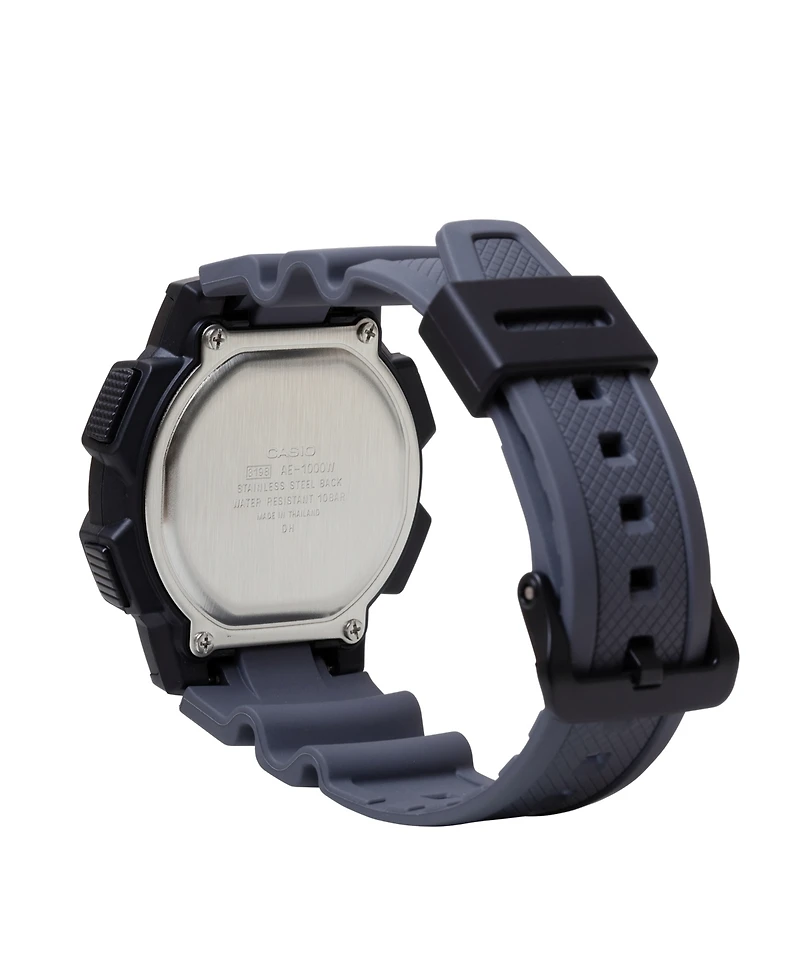 Casio Men's Digital Gray Resin Watch, 45mm