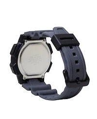 Casio Men's Digital Gray Resin Watch, 45mm