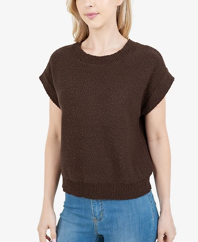 Fever Women's Nubby Sleeveless Sweater