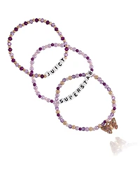 Juicy Couture Kids Choose Juicy Superstar 3 Piece Beaded Jewelry