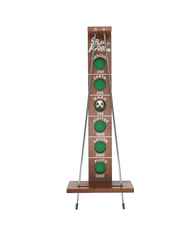 We Games Shoot The Moon - a Classic 1940's Nostalgia Game - Solid Walnut Wood Stain