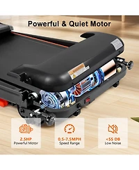 Streamdale Furniture 2.5HP Folding Treadmill with Incline Bluetooth & Usb
