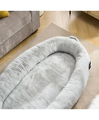 Streamdale Furniture Human Dog Bed - Giant Memory Foam with Storage