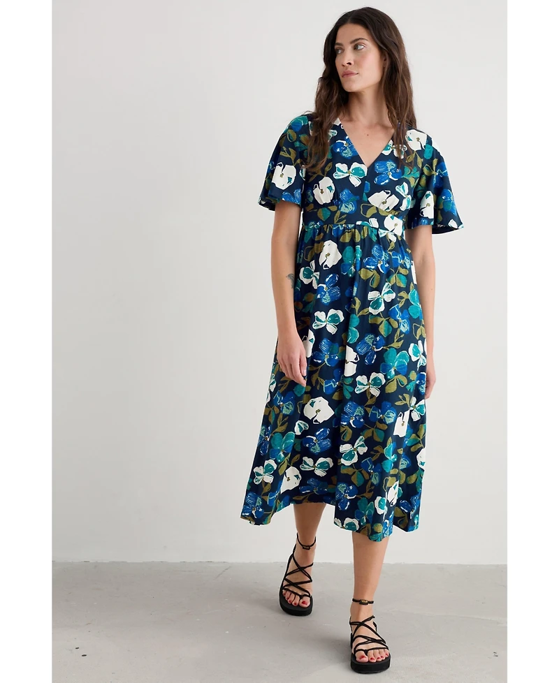 Seasalt Cornwall Women's Chateaux Half Sleeve Dress