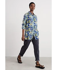 Seasalt Cornwall Women's Wren Button Up Flutter Shirt