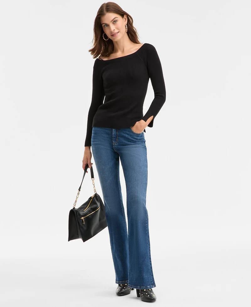 I.n.c. International Concepts Women's Wide-Neck Sweater, Macy's Exclusive