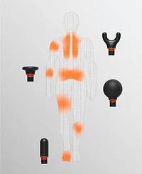 Sharper Image Powerboost Move Aero Portable Percussion Massager