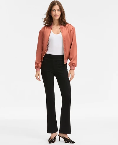 I.n.c. International Concepts Women's High-Rise Pull-On Bootcut Jeans, Macy's Exclusive