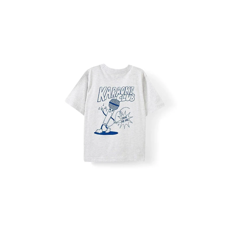 Cotton On Little Girls Poppy Oversize Graphic Print Tee