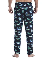 Perry Ellis Portfolio Men's Soft Touch Beach Course Golf Pajama Set