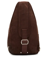 Madden Girl Brooke Suede Zipper Belt Bag
